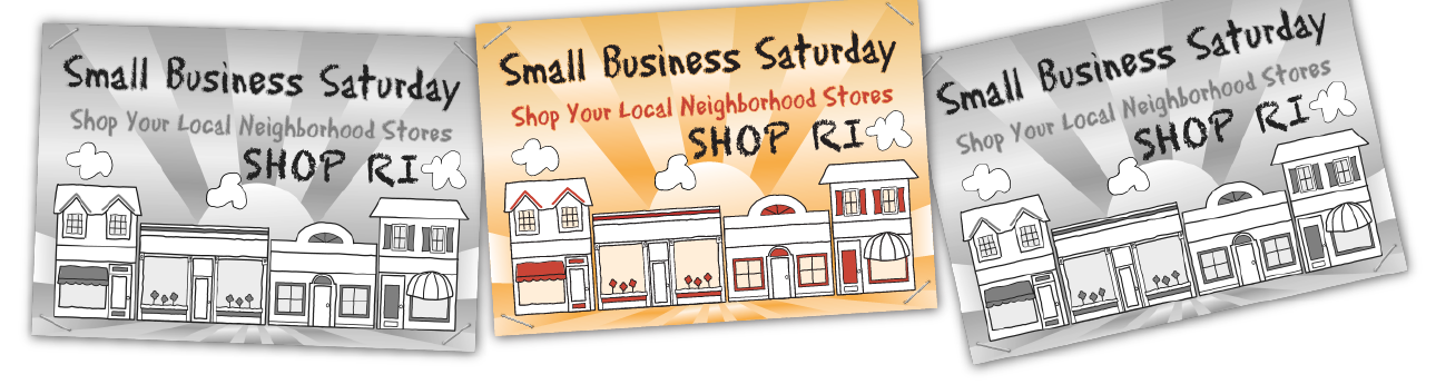Small Business Saturday Shop RI